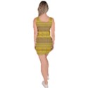 Pattern Sleeveless Bodycon Dress View4