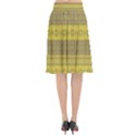 Pattern Flared Midi Skirt View2