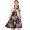  Radiance Unleashed - Halter Neckline Chiffon Dress  View1