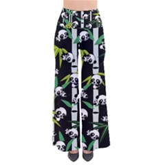 Satisfied And Happy Panda Babies On Bamboo Pants by EDDArt