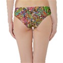 Multicolored Retro Spots Polka Dots Pattern Hipster Bikini Bottoms View2