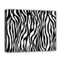 Zebra Stripes Pattern Traditional Colors Black White Deluxe Canvas 20  x 16   View1