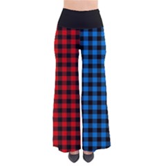 Lumberjack Fabric Pattern Red Blue Black by EDDArt