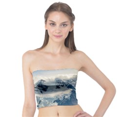 Snowy Andes Mountains, El Chalten Argentina Tube Top by dflcprints