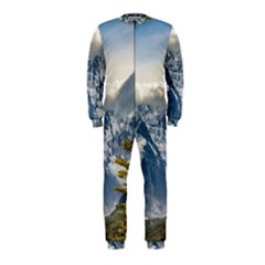 Snowy Andes Mountains, El Chalten Argentina Onepiece Jumpsuit (kids) by dflcprints