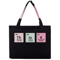 Think - Chemistry Mini Tote Bag by Valentinaart