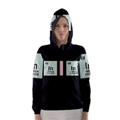 Think - Chemistry Hooded Wind Breaker (women) by Valentinaart