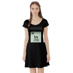 Think - Chemistry Short Sleeve Skater Dress by Valentinaart