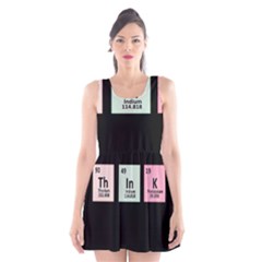 Think - Chemistry Scoop Neck Skater Dress by Valentinaart