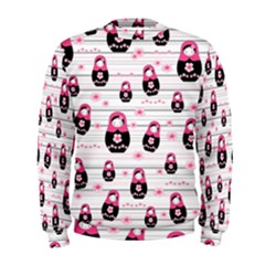 Matryoshka Doll Pattern Men s Sweatshirt by Valentinaart