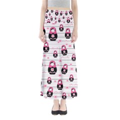 Matryoshka Doll Pattern Maxi Skirts by Valentinaart