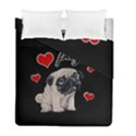 Love pugs Duvet Cover Double Side (Full/ Double Size) View1