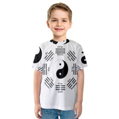 I Ching  Kids  Sport Mesh Tee