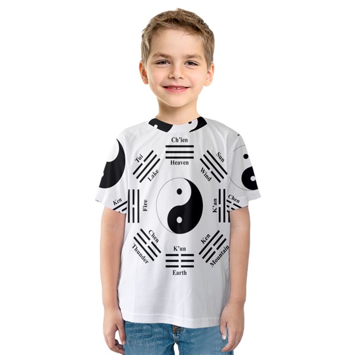 I ching  Kids  Sport Mesh Tee