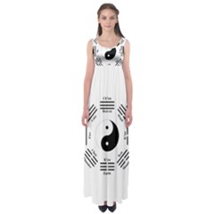 I ching  Empire Waist Maxi Dress