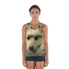 Niko Puppy Face Women s Sport Tank Top  by NikoTheEskie