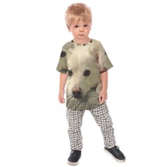 Niko Puppy Face Kids  Raglan Tee