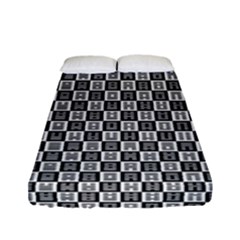 I Ching  Fitted Sheet (full/ Double Size) by Valentinaart