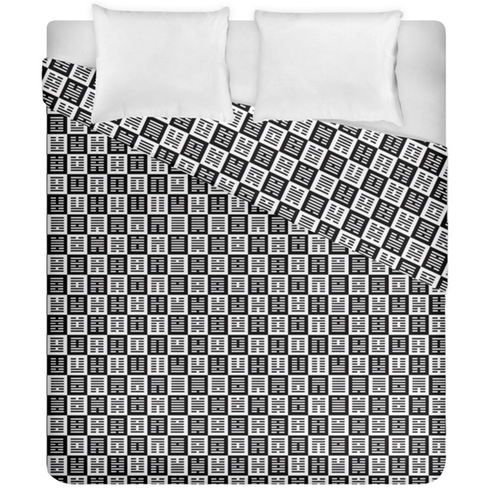 I ching  Duvet Cover Double Side (California King Size)