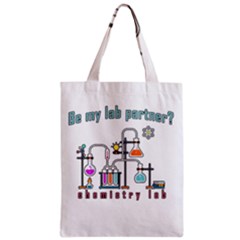 Chemistry Lab Zipper Classic Tote Bag by Valentinaart