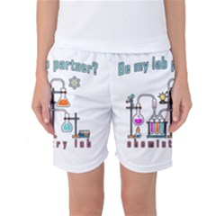 Chemistry Lab Women s Basketball Shorts by Valentinaart