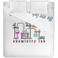 Chemistry Lab Duvet Cover Double Side (king Size) by Valentinaart