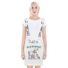 Chemistry Lab Braces Suspender Skirt