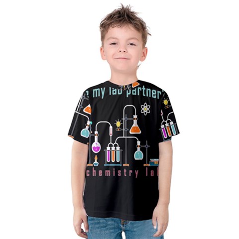 Chemistry Lab Kids  Cotton Tee by Valentinaart