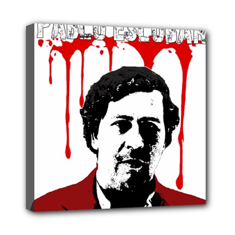 Pablo Escobar  Mini Canvas 8  X 8  by Valentinaart