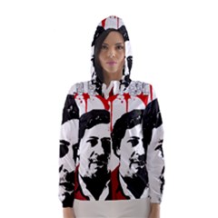 Pablo Escobar  Hooded Wind Breaker (women) by Valentinaart