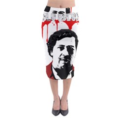 Pablo Escobar  Midi Pencil Skirt by Valentinaart