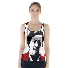 Pablo Escobar  Racer Back Sports Top by Valentinaart