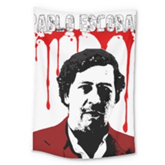 Pablo Escobar  Large Tapestry by Valentinaart