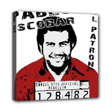 Pablo Escobar  Mini Canvas 8  X 8  by Valentinaart