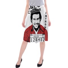 Pablo Escobar  Midi Beach Skirt by Valentinaart