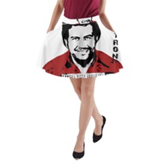 Pablo Escobar  A-line Pocket Skirt by Valentinaart