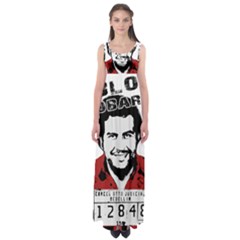 Pablo Escobar  Empire Waist Maxi Dress by Valentinaart