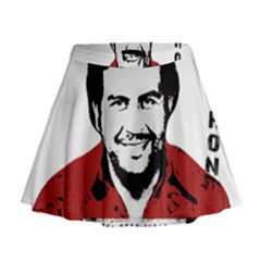 Pablo Escobar  Mini Flare Skirt by Valentinaart