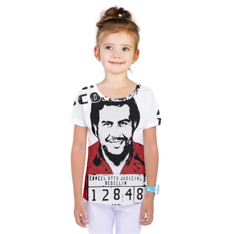 Pablo Escobar  Kids  One Piece Tee by Valentinaart