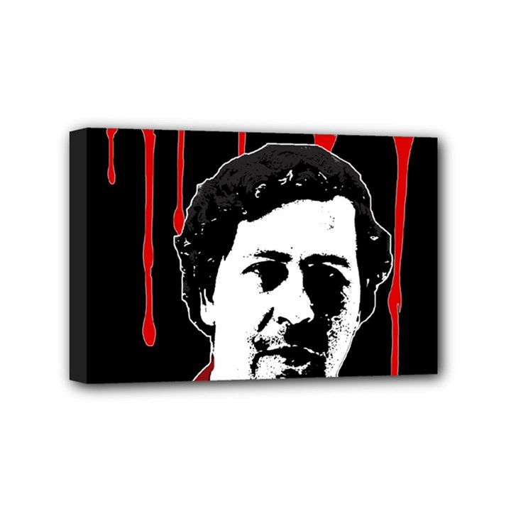 Pablo Escobar  Mini Canvas 6  x 4 