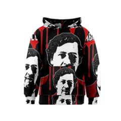 Pablo Escobar  Kids  Pullover Hoodie by Valentinaart