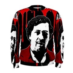 Pablo Escobar  Men s Sweatshirt by Valentinaart