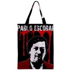 Pablo Escobar  Zipper Classic Tote Bag by Valentinaart