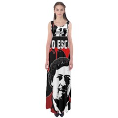 Pablo Escobar  Empire Waist Maxi Dress by Valentinaart