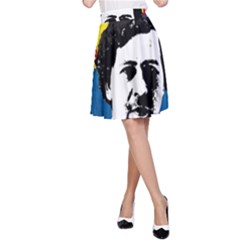 Pablo Escobar A-line Skirt by Valentinaart