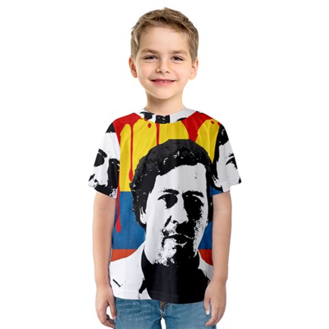 Pablo Escobar Kids  Sport Mesh Tee by Valentinaart