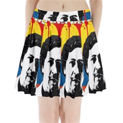 Pablo Escobar Pleated Mini Skirt by Valentinaart