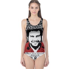 Pablo Escobar One Piece Swimsuit by Valentinaart