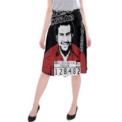 Pablo Escobar Midi Beach Skirt by Valentinaart