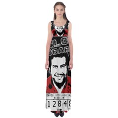 Pablo Escobar Empire Waist Maxi Dress by Valentinaart